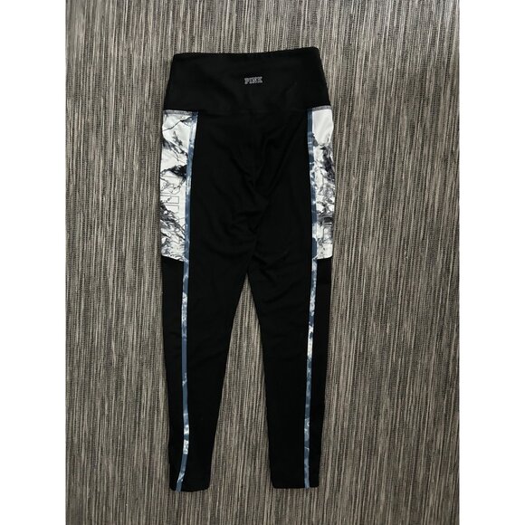 Victorias Secret Pink High-Waisted Leggings With Marble Print Size XS - Picture 2 of 4